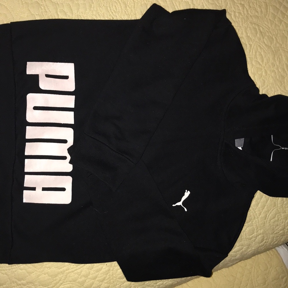 PUMA hooded sweatshirt/hoodie. Double warmth